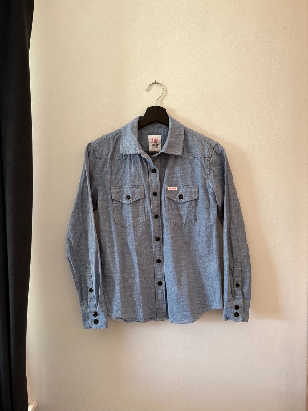 Topo Designs Chambray button down